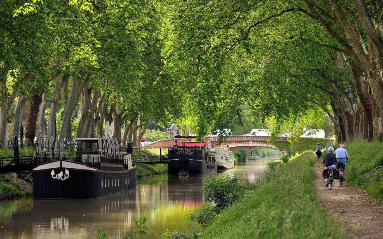 Evasion Depaysante Canal Du Midi* Jardin &Terrasse Кастельнодарі Екстер'єр фото